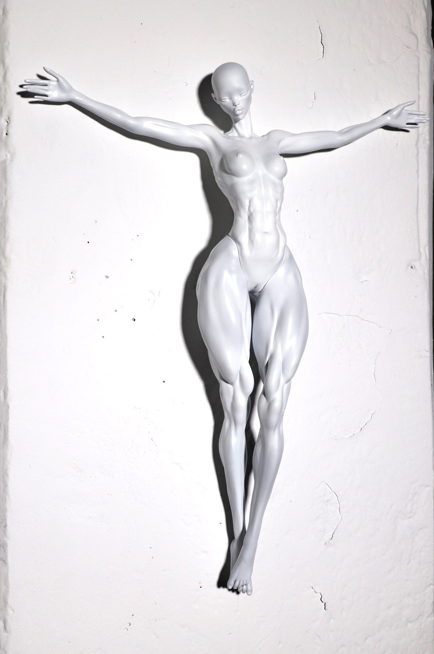 Devotion (White) - Sculpture