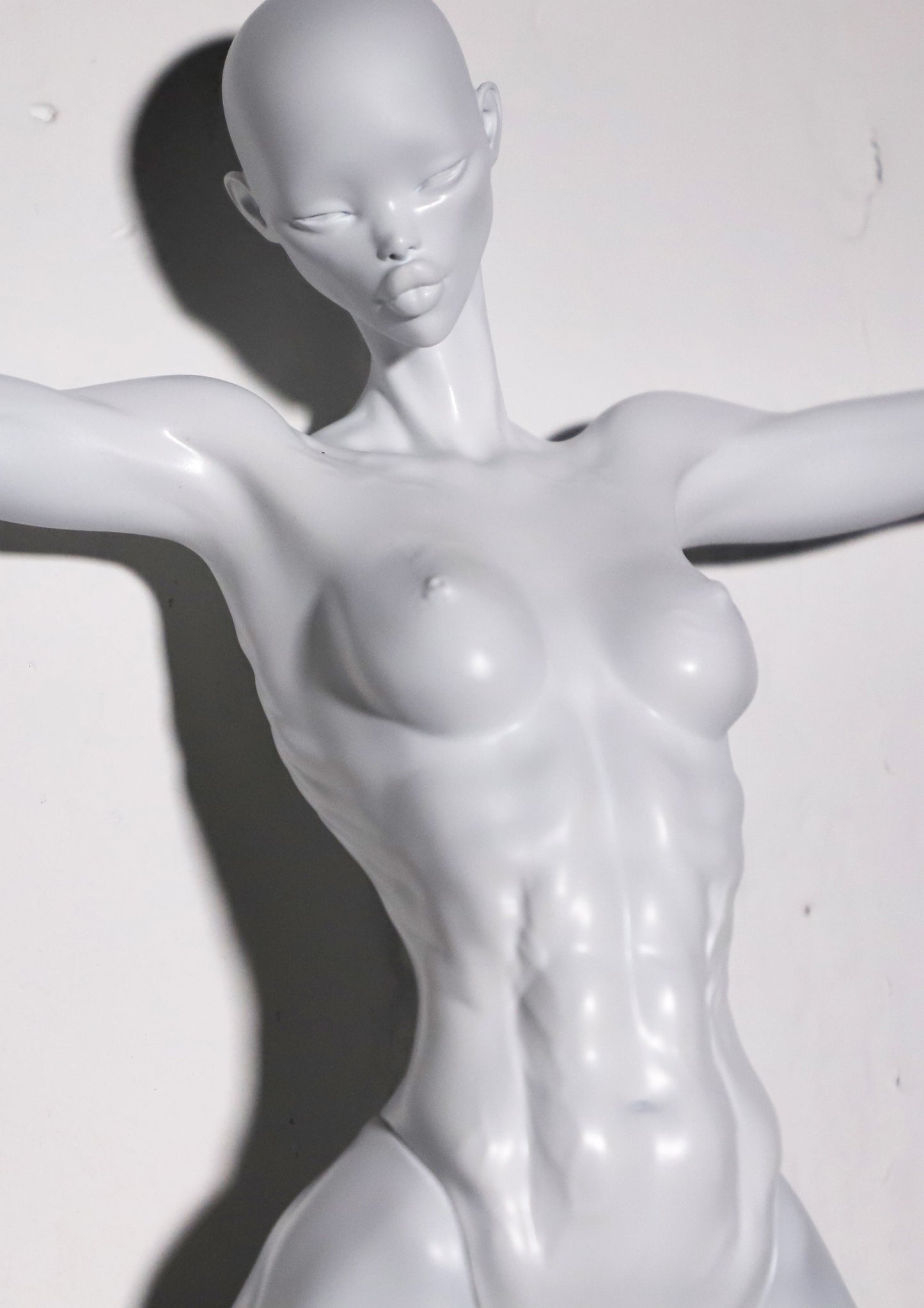 Devotion (White) - Sculpture